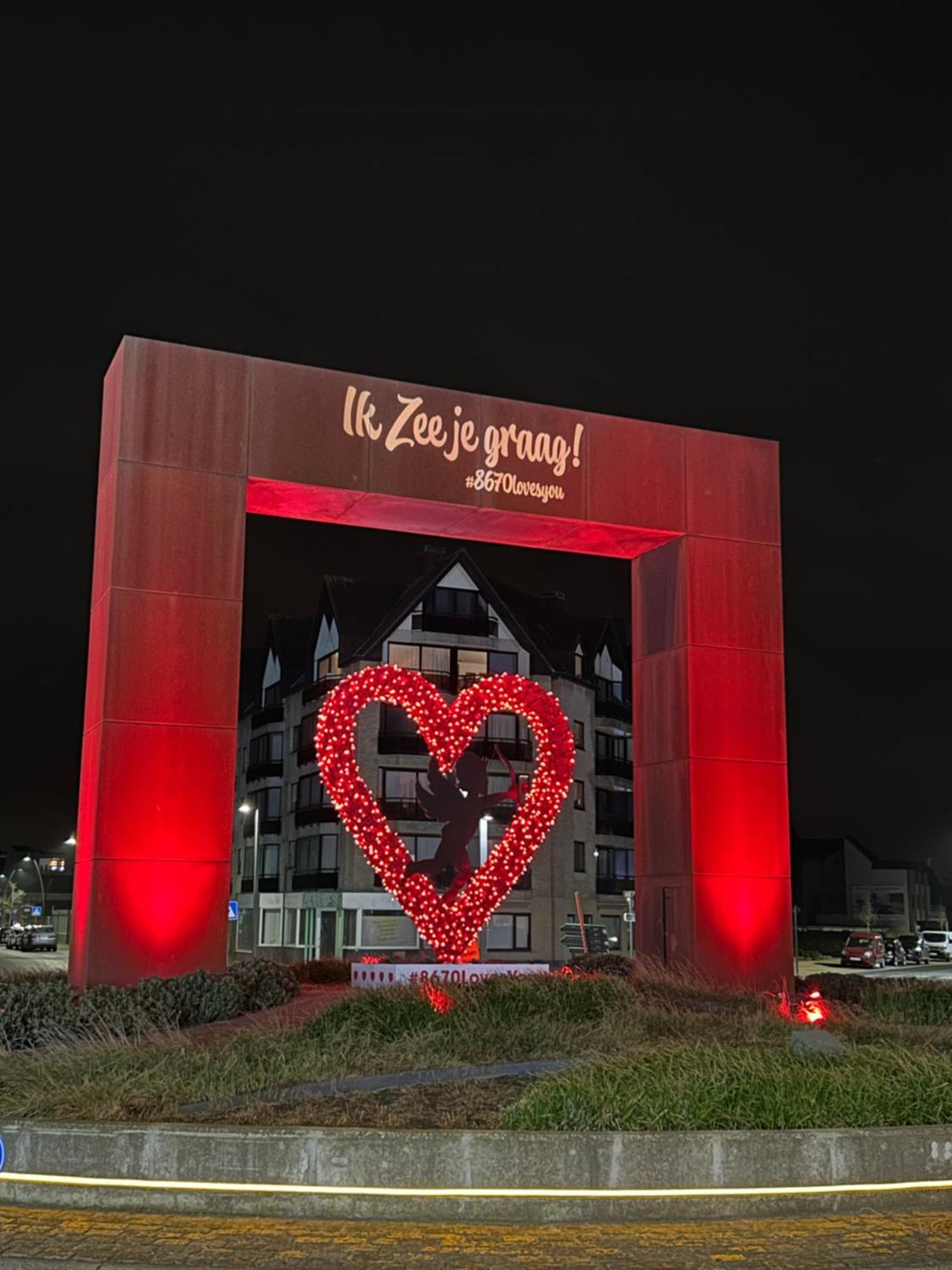 Apartmán Koksijde App Zeelaan B3 Exteriér fotografie